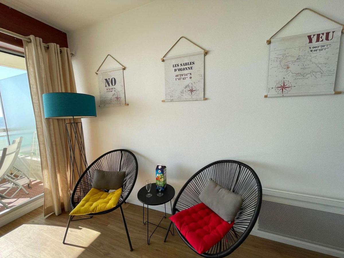 Grand Studio Cabine 4 Pers, Balcon, Renove, Proche Ocean, Saint-Hilaire-De-Riez - Fr-1-224C-160 Kültér fotó